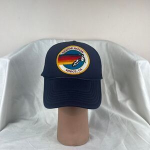 Rare Aviator Nation Trucker Hat Surf Venice Malibu Blue Snapback Hat Cap